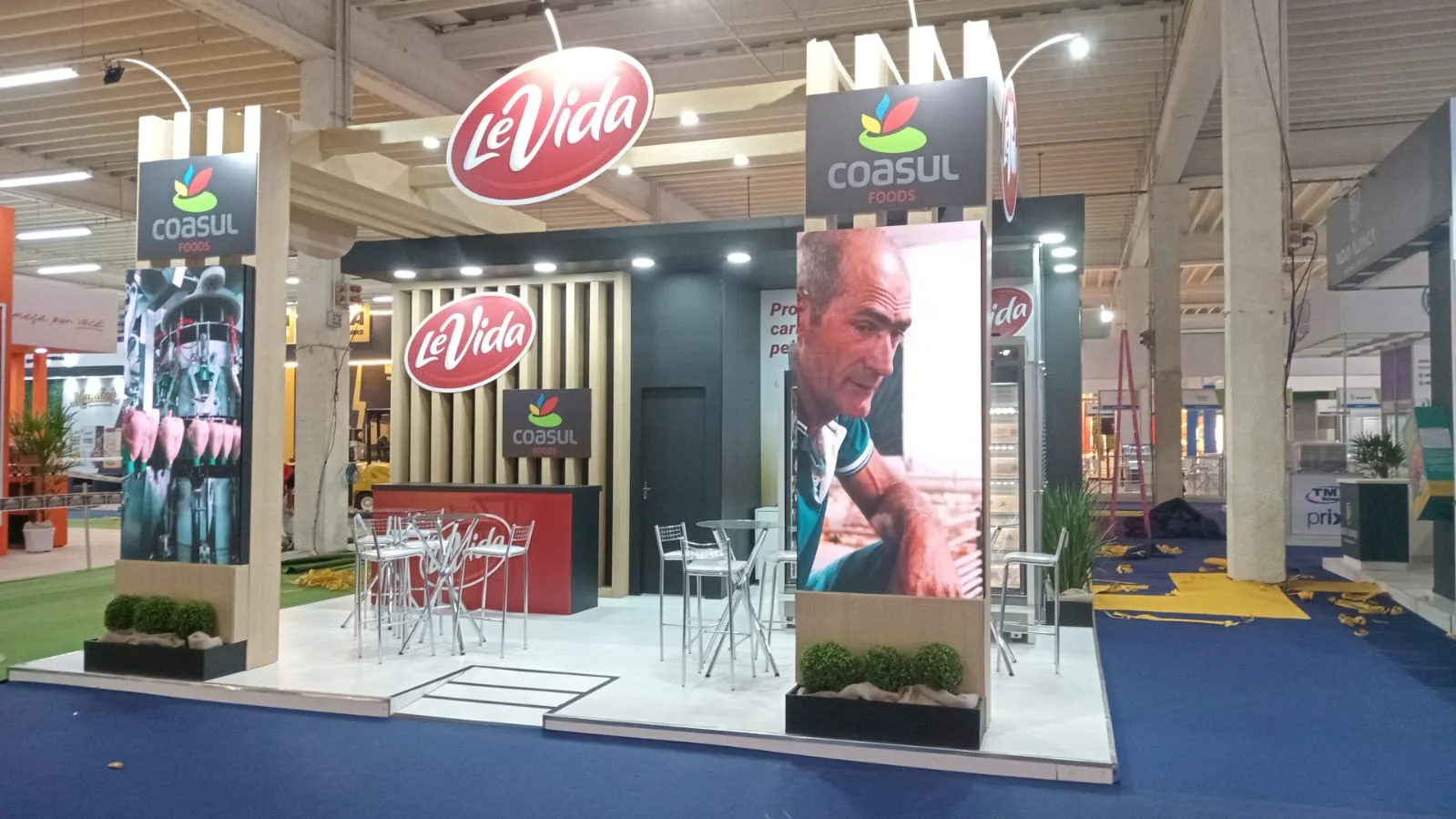 Projeto Stands construídos — Mega Stands