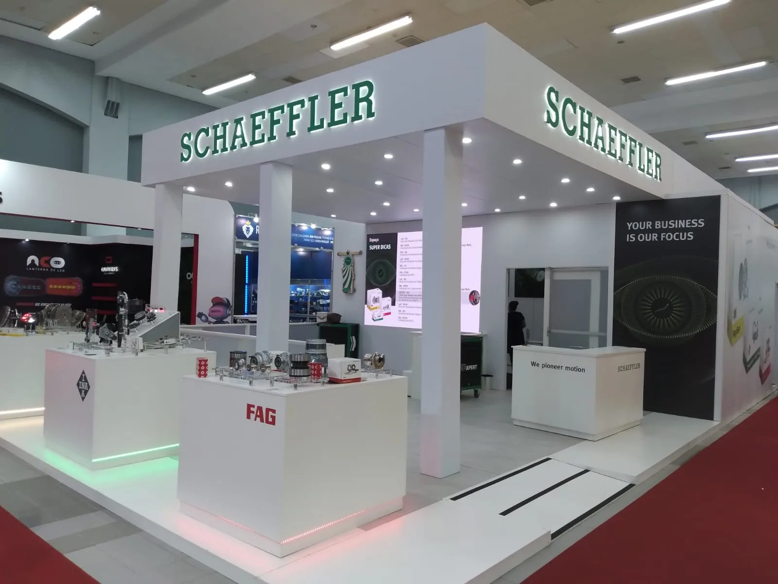 Projeto Stands construídos — Mega Stands
