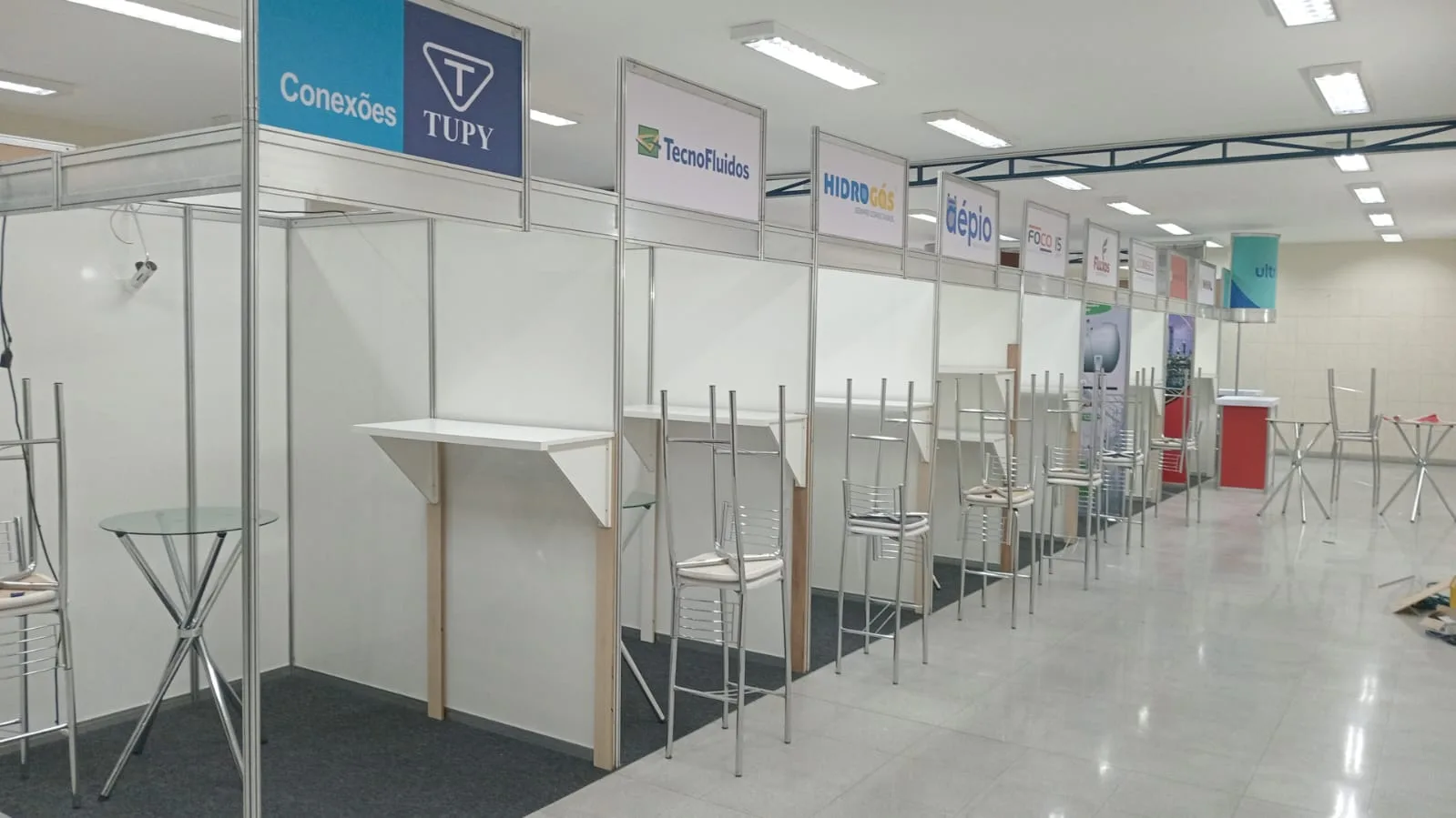 Projeto Stands de octanorm — Mega Stands