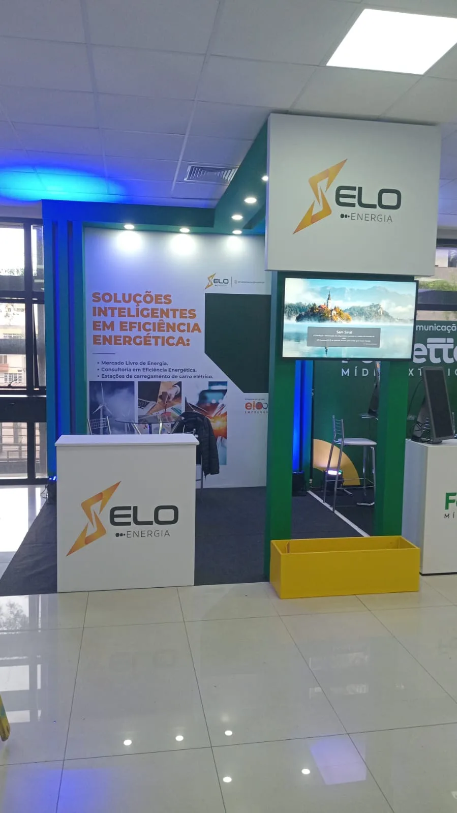 Projeto Camarins e quiosques — Mega Stands