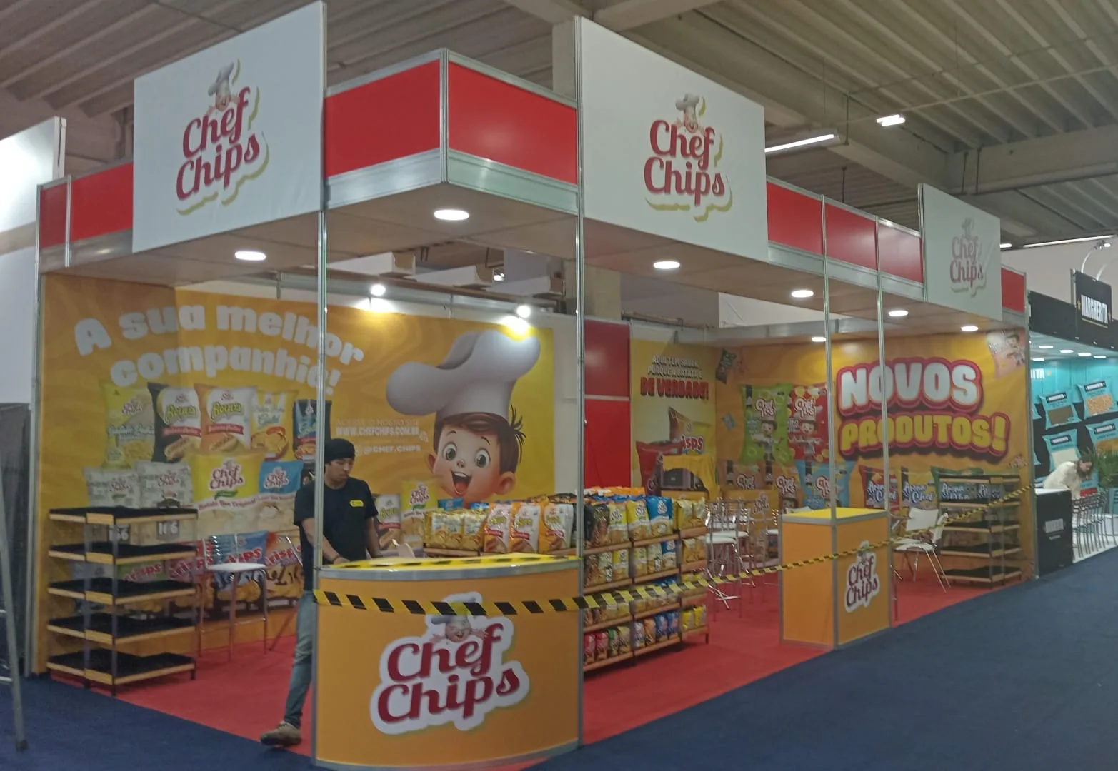 Projeto Stands de octanorm — Mega Stands