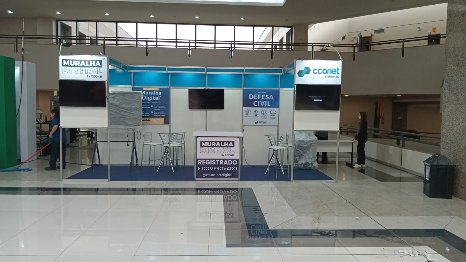 Projeto Stands de octanorm — Mega Stands