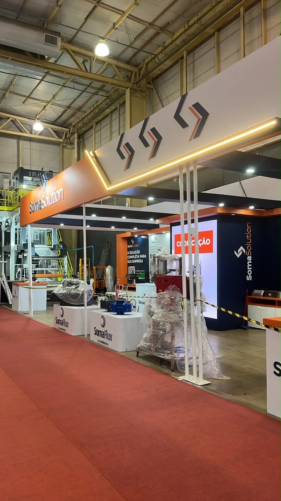 Projeto Stands construídos — Mega Stands